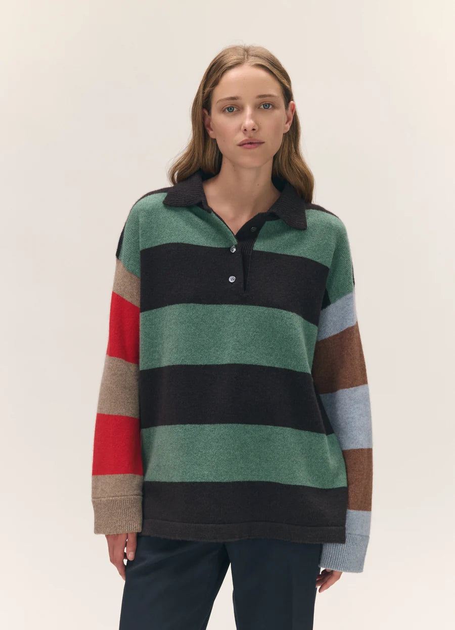 Torin Polo Shirt - Multi Stripe