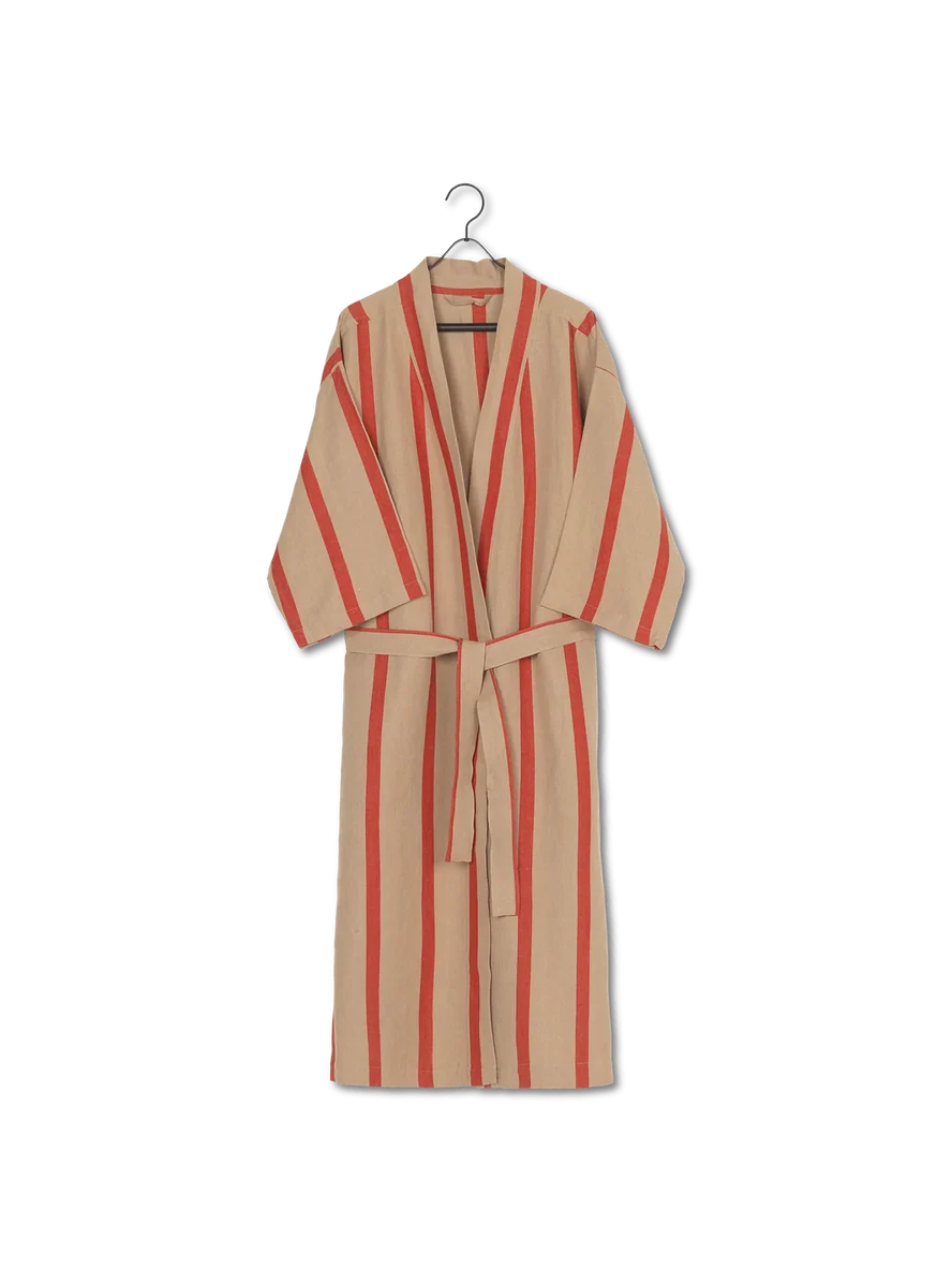 Field Robe - Camel/Red