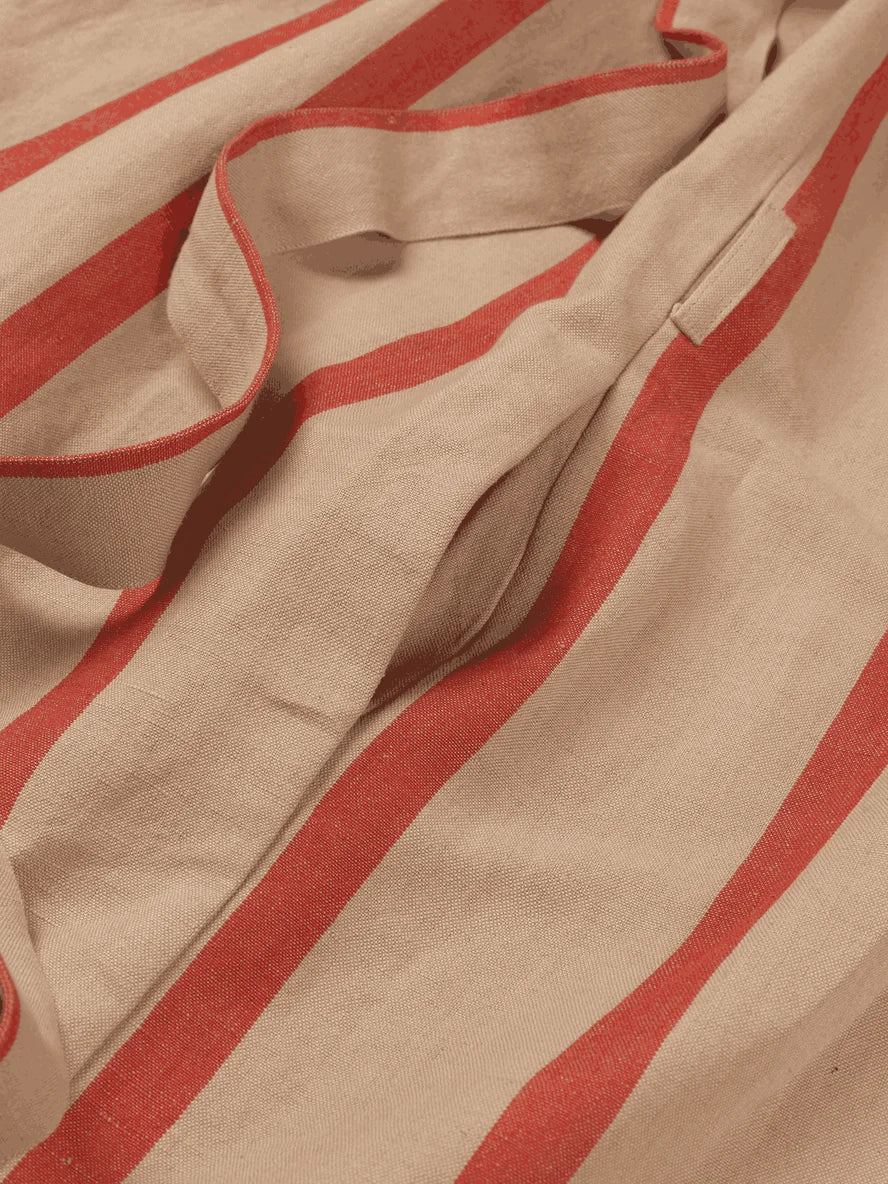 Field Robe - Camel/Red