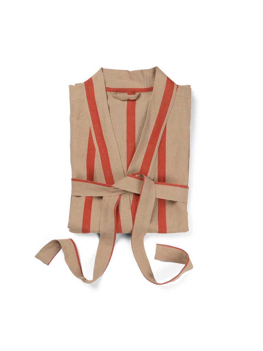 Field Robe - Camel/Red