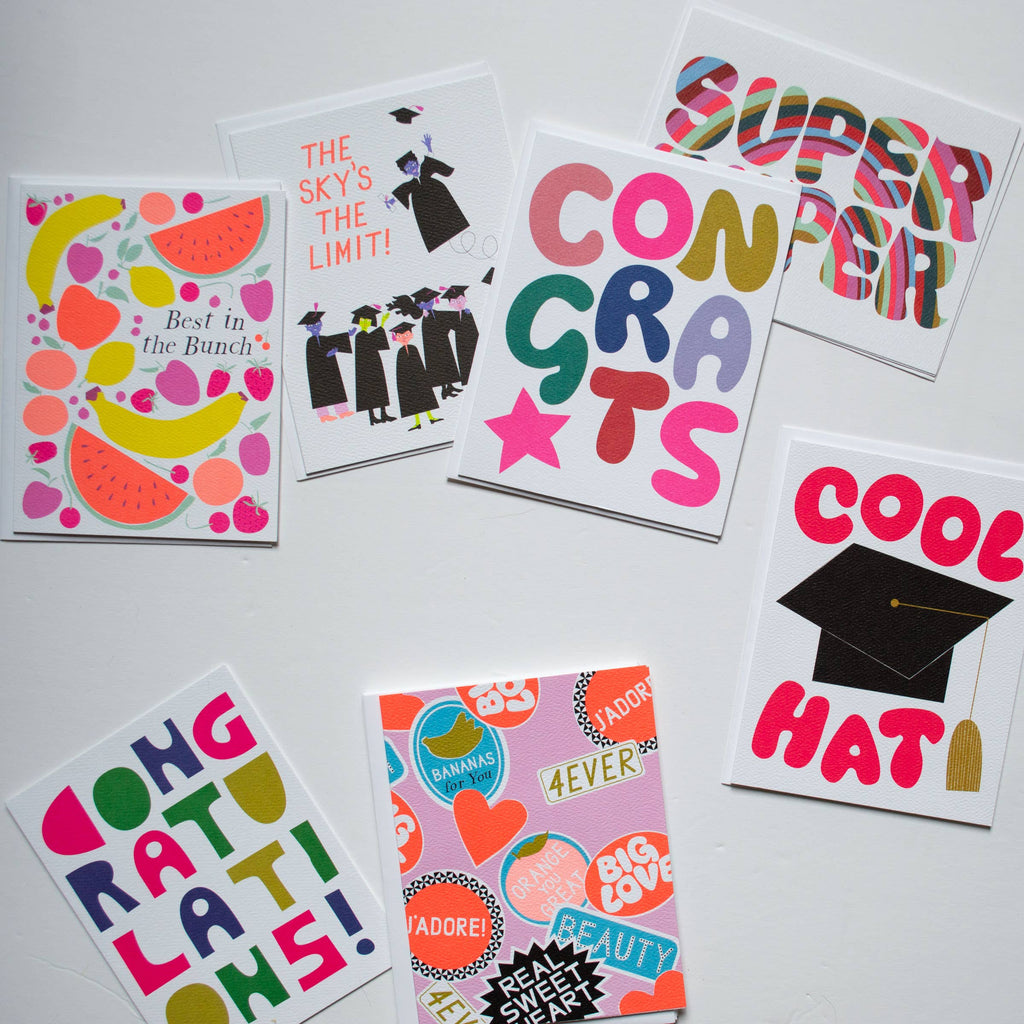 Bold Bubble Congrats Card