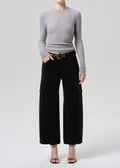 Thasos Twisted Seam Utility Stretch Baby Corduroy Pant - Cortes