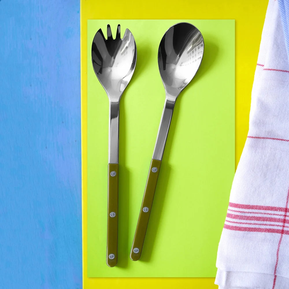 Salad Set 2 Pcs - Green Fern