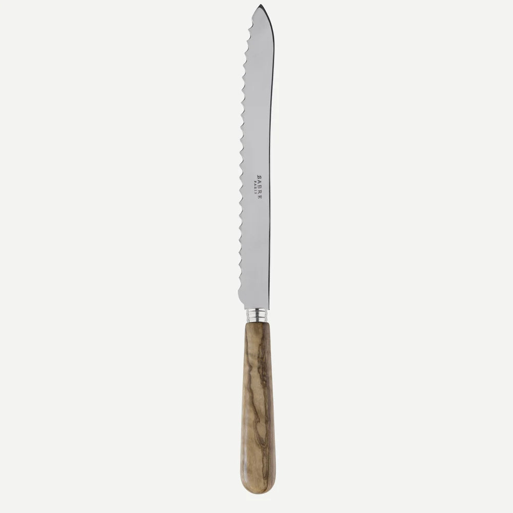 Bread Knife - Lavandou Olive Wood
