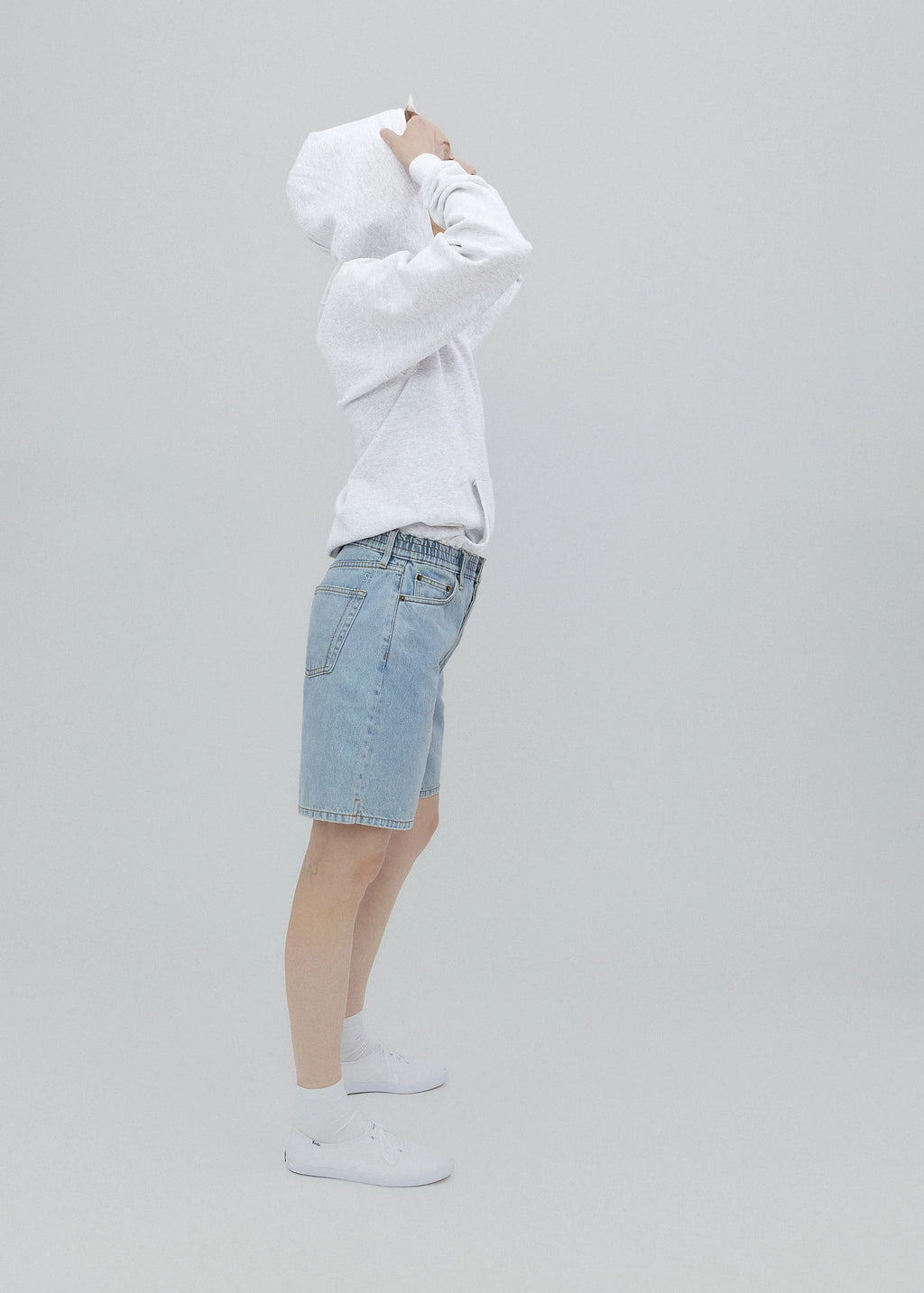 Lola Shorts in Vintage Blue