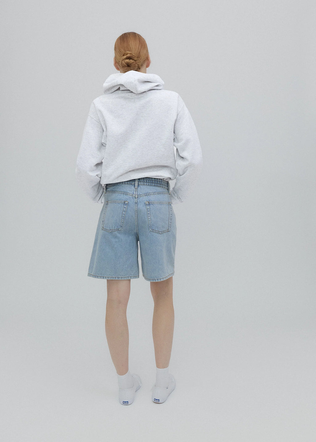 Lola Shorts in Vintage Blue