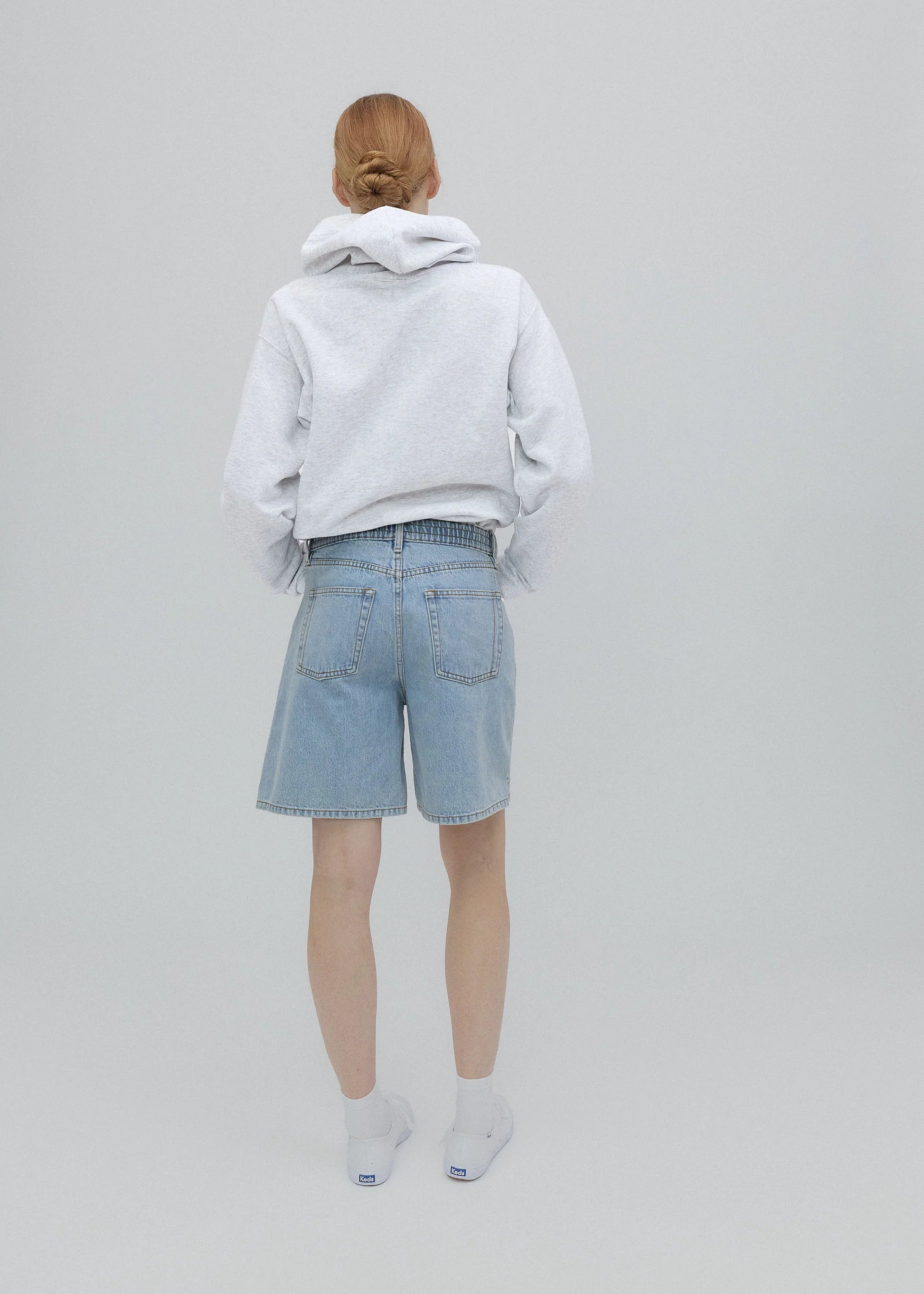 Lola Shorts in Vintage Blue