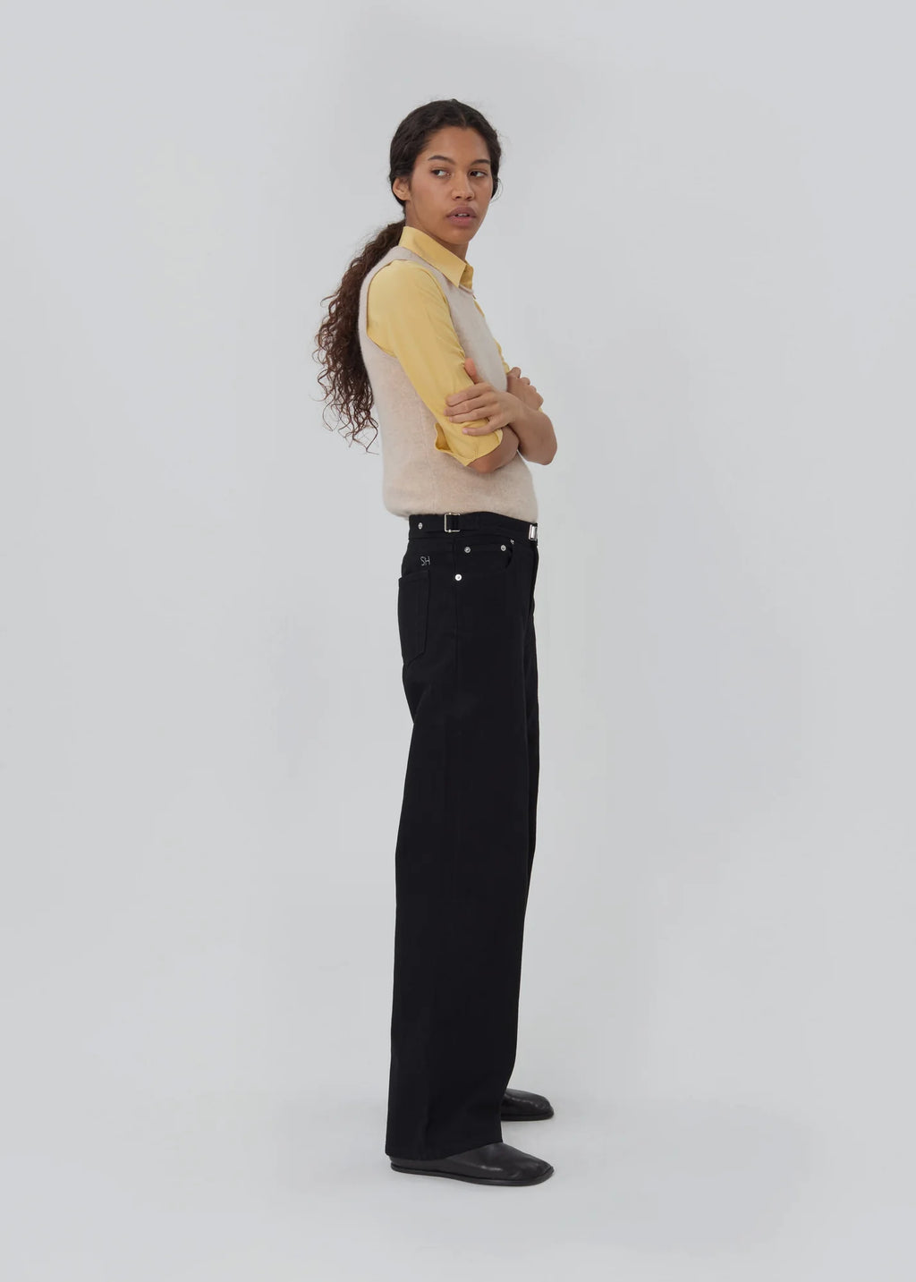 Buckle Jean - Black