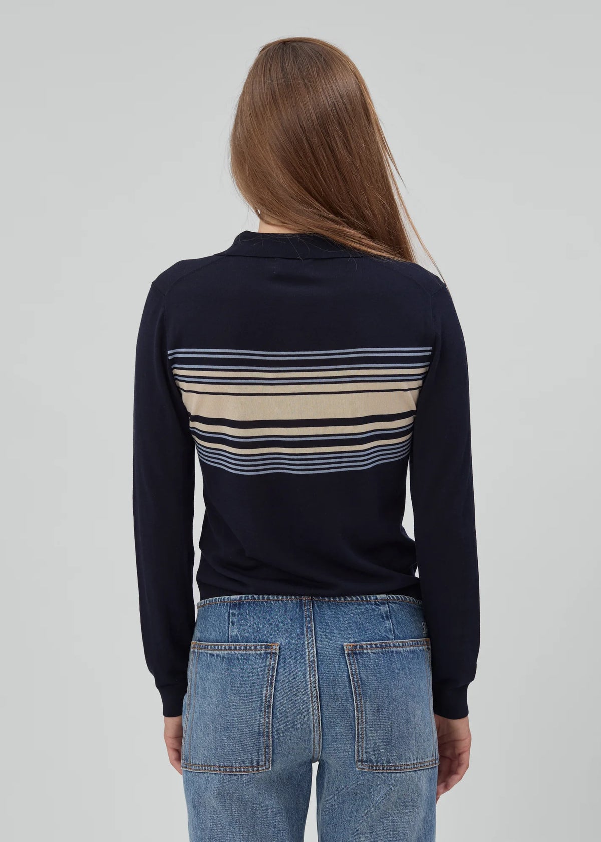Daughter Sweater Long Sleeve - Navy