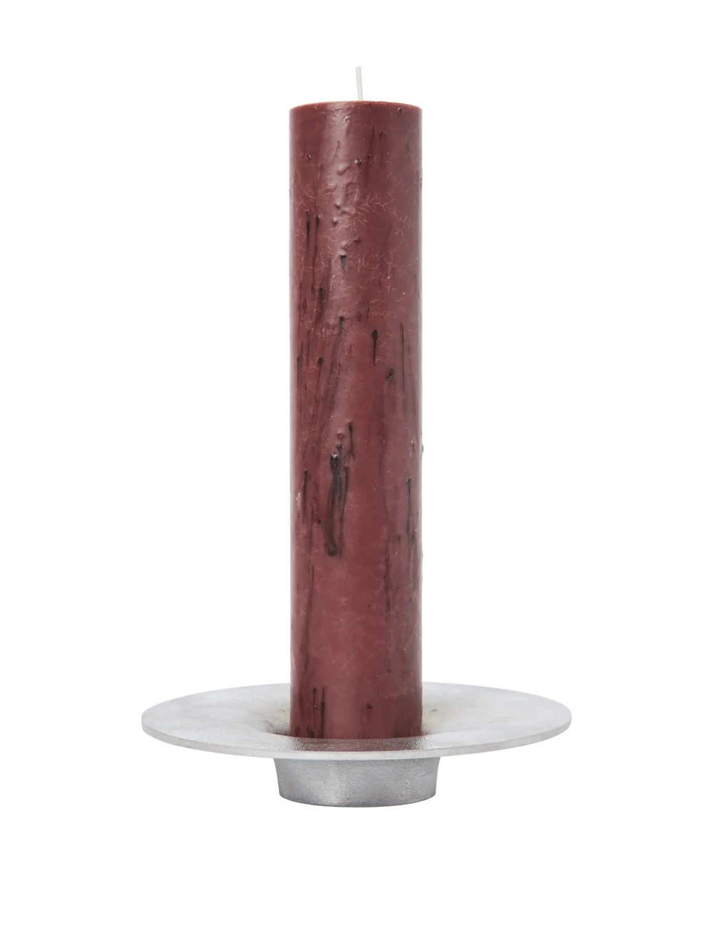 Soothe Block Candle Holder - Aluminum