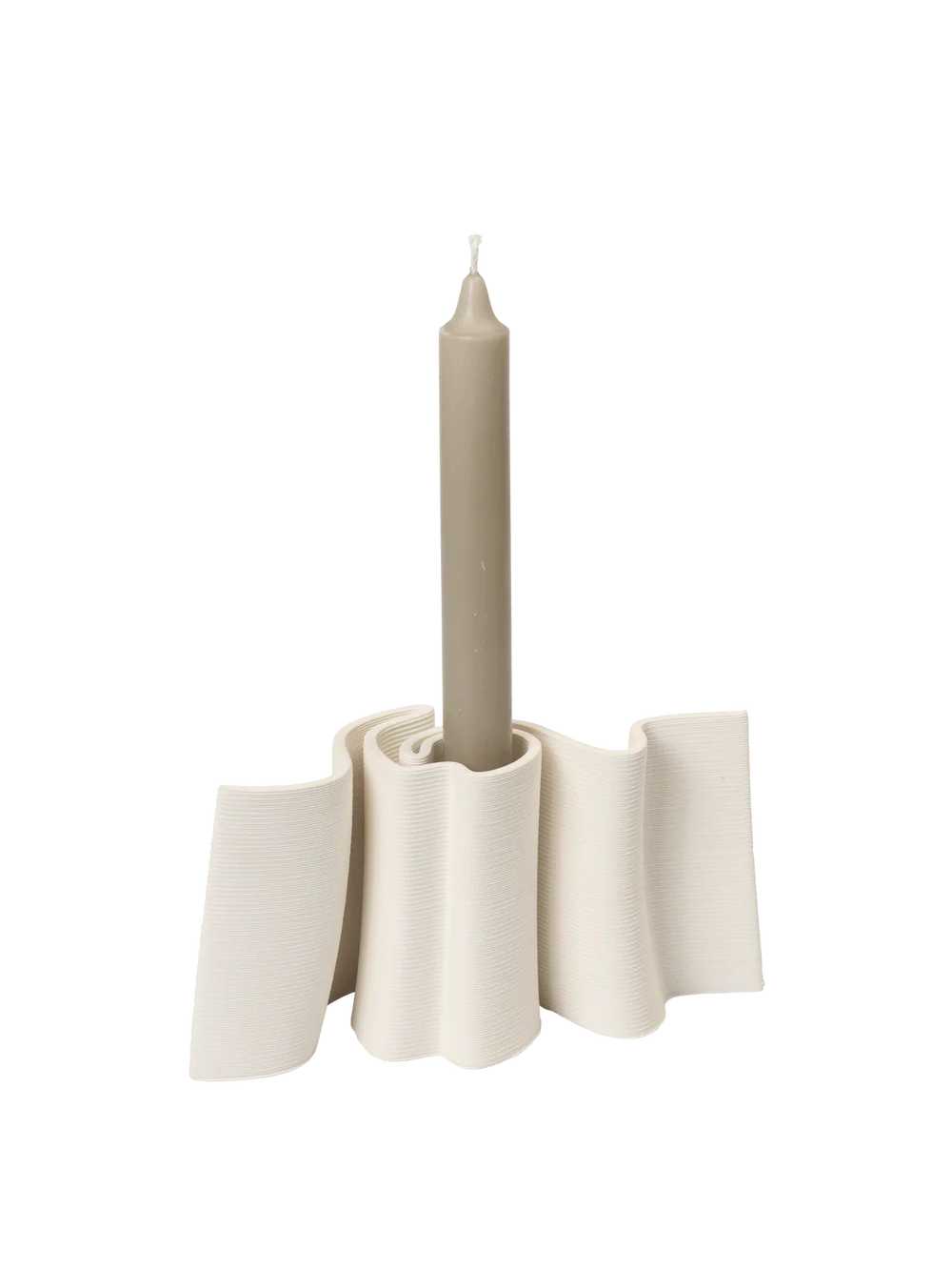Dedali Candle Holder - Off White