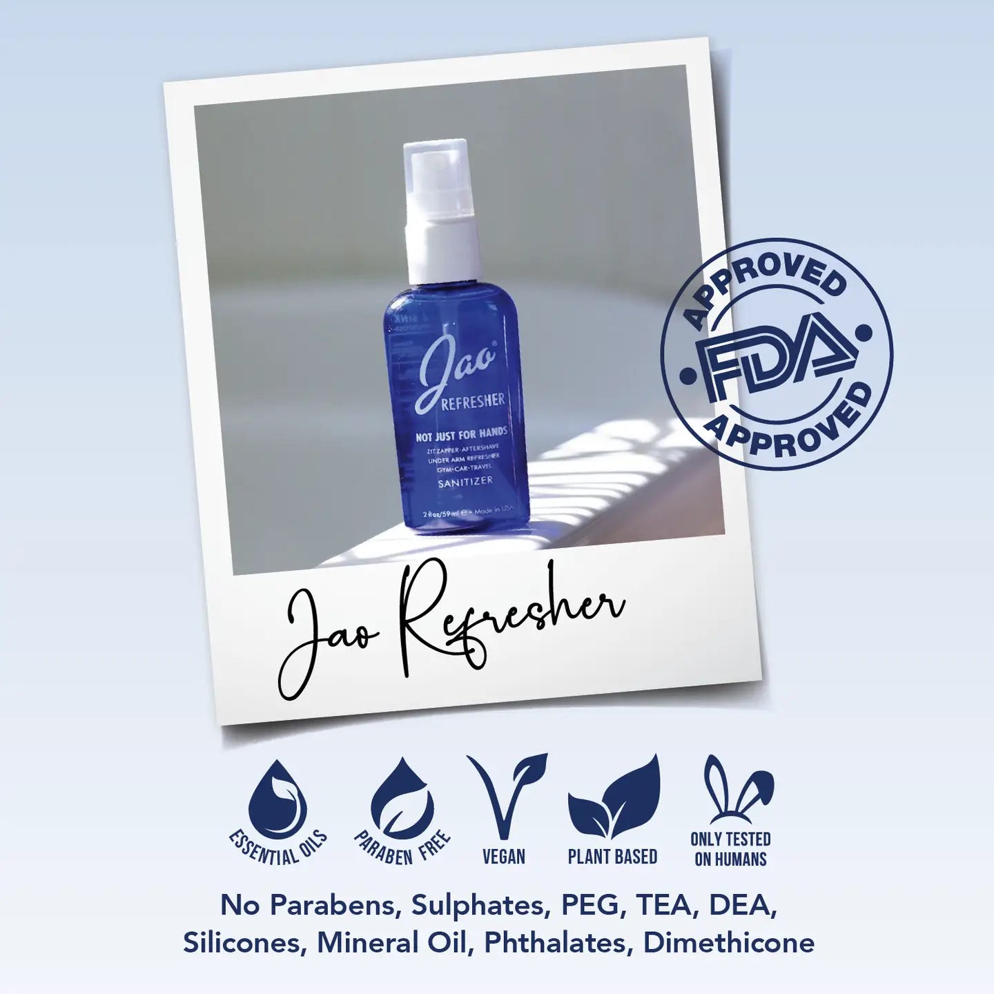 Jao Refresher 2fl oz - Hand Sanitizer
