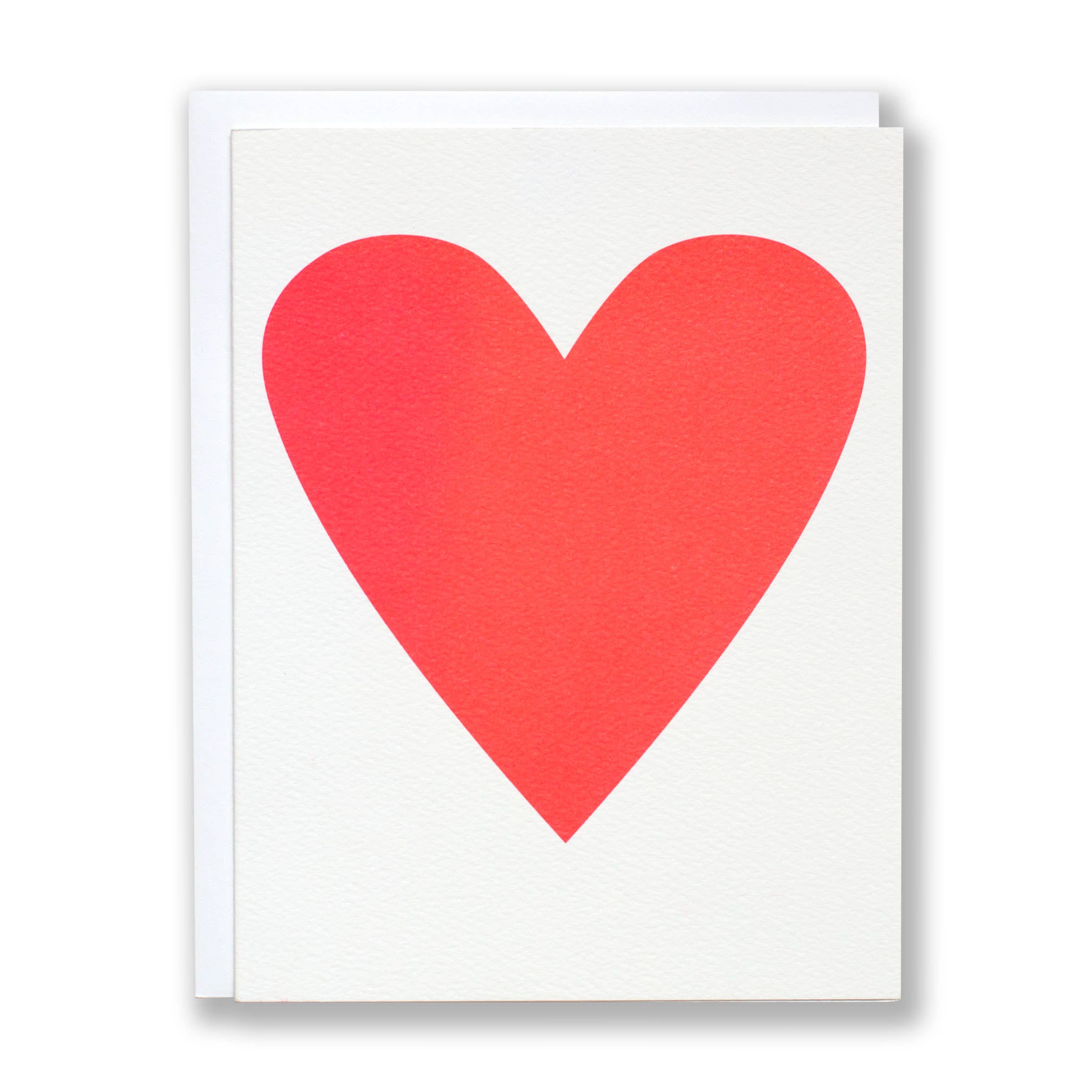 Neon Pink Heart Card – Cooloir