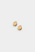 Almond Huggie Hoops