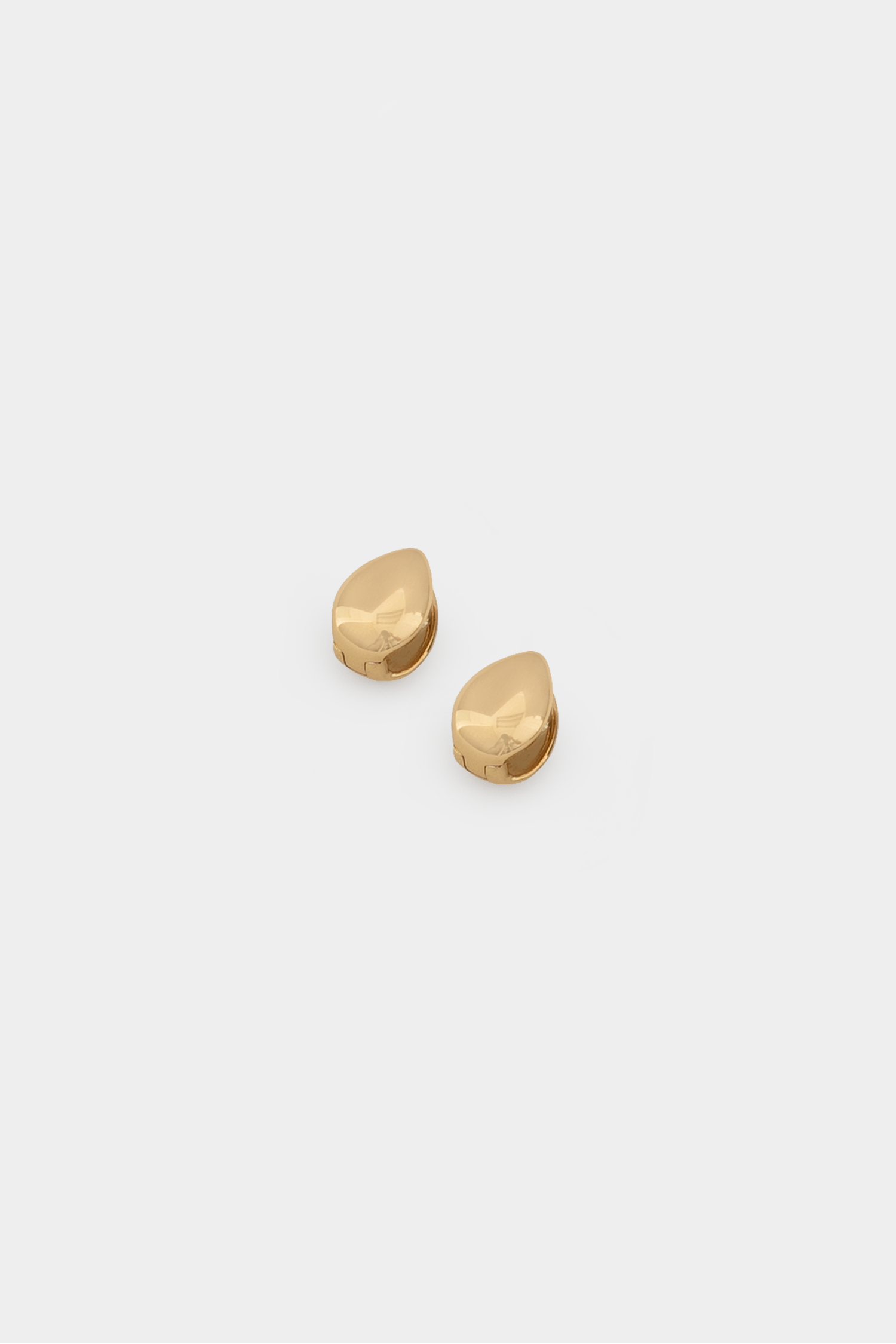 Almond Huggie Hoops