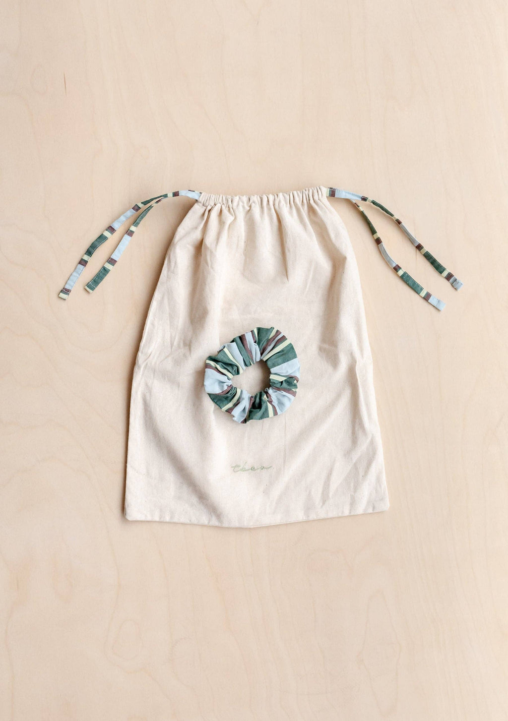 Cotton Pyjamas in Blue Stripe