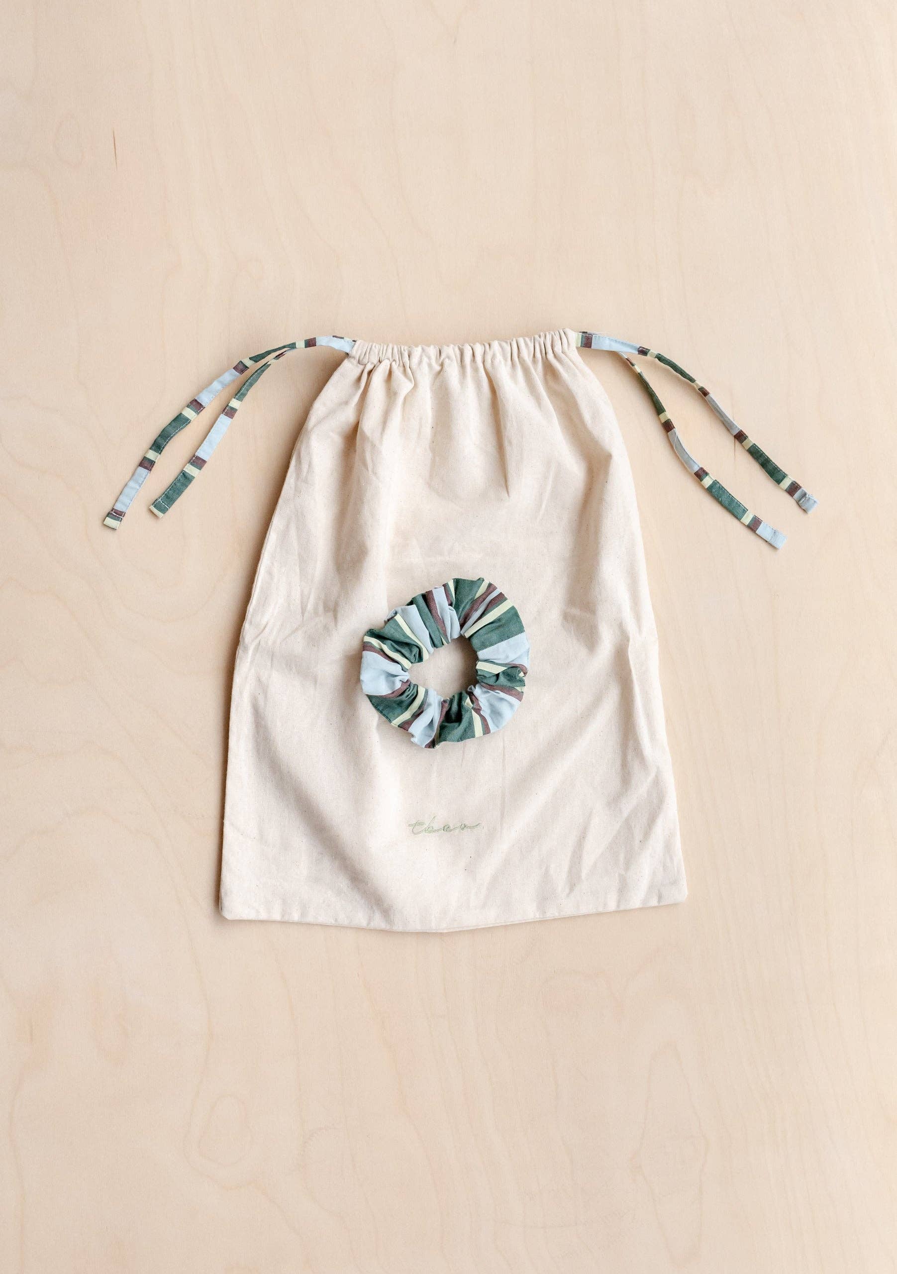 Cotton Pyjamas in Blue Stripe