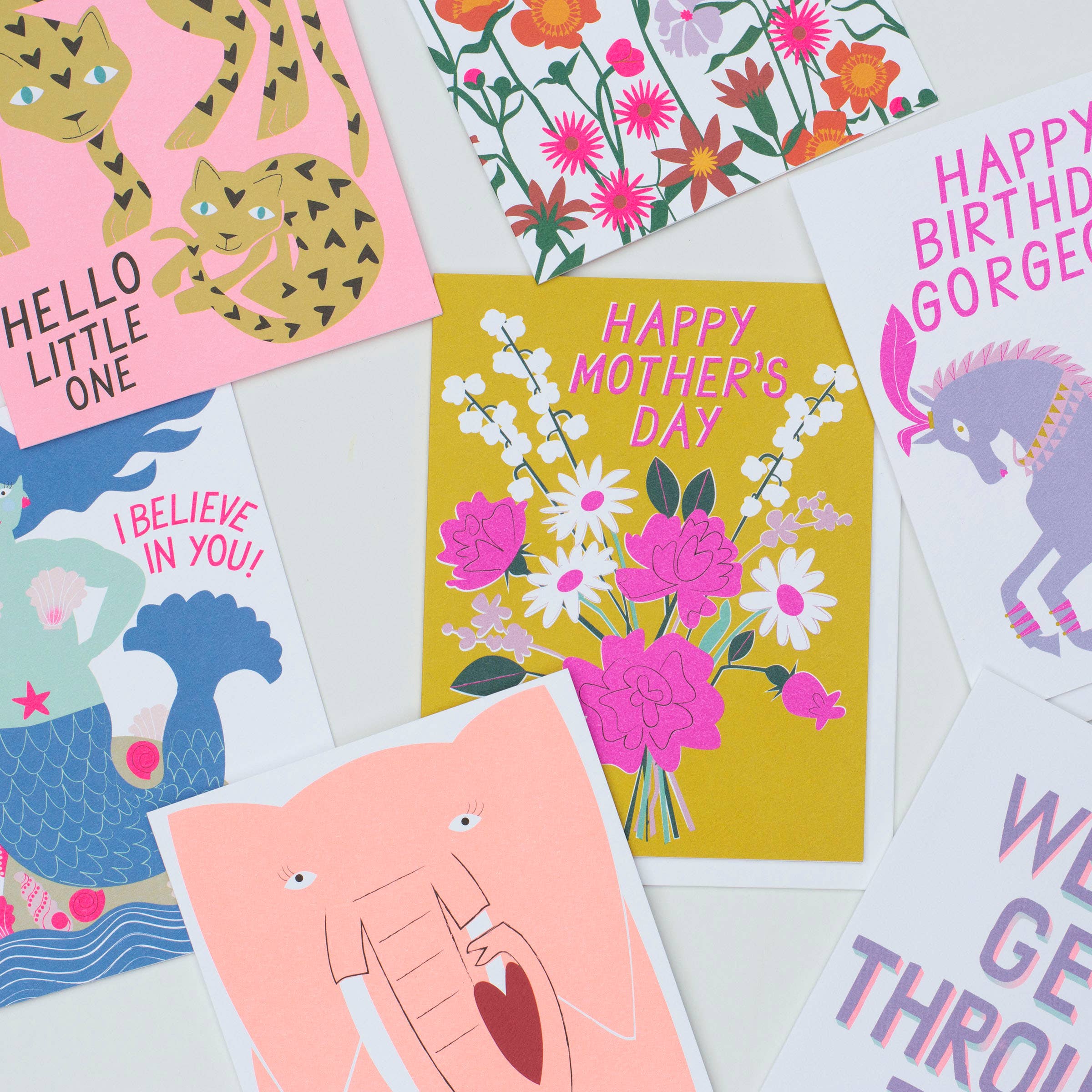 Big Elephant Birthday Note Card