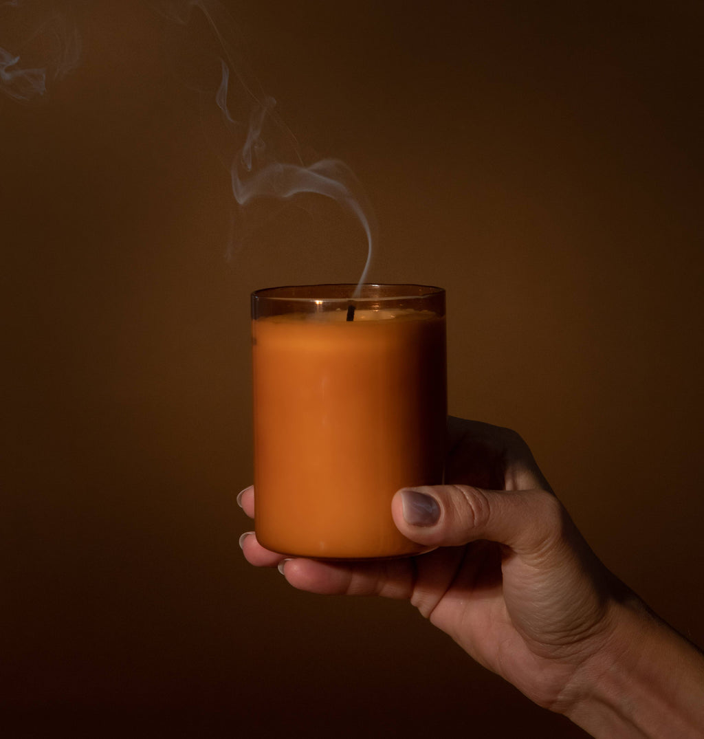 The Professor - Earl Grey + Apple - 8oz Glass Candle
