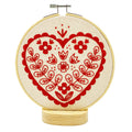 Nordic Heart Complete Embroidery Kit