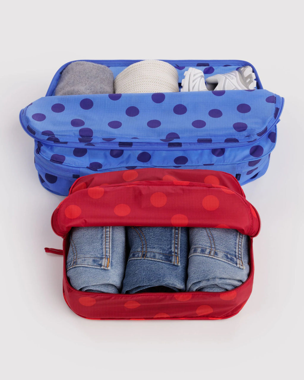 Large Packing Cube Set - Polka Dot Mix
