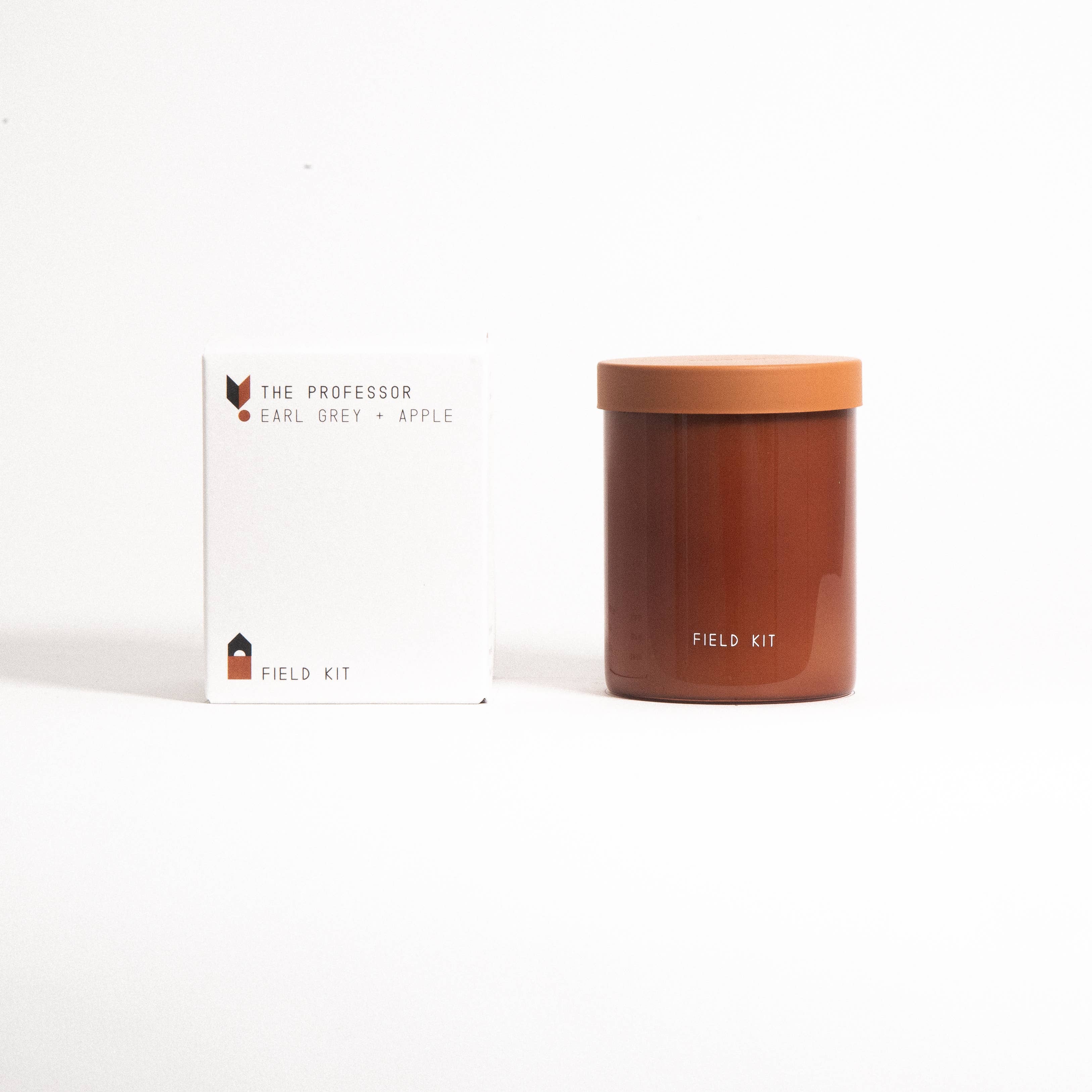 The Professor - Earl Grey + Apple - 8oz Glass Candle