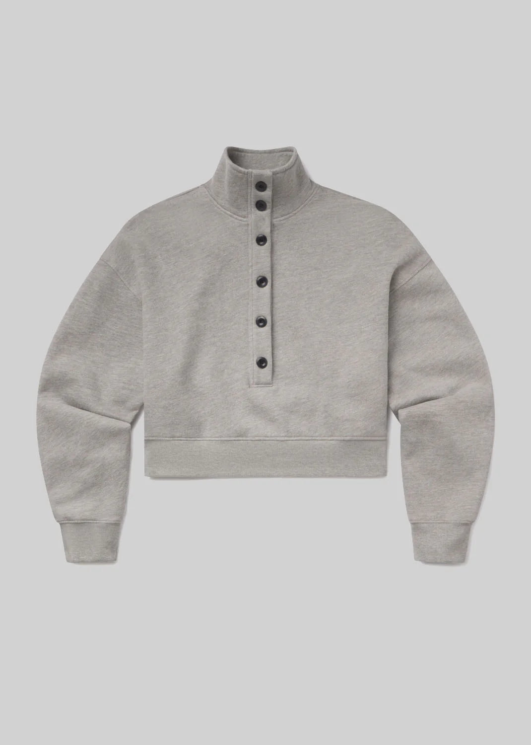 Mirelle Funnel Neck - Heather Grey