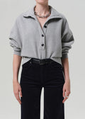 Mirelle Funnel Neck - Heather Grey