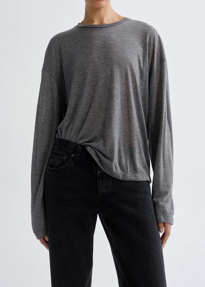 Sasha Tee - Heather Grey