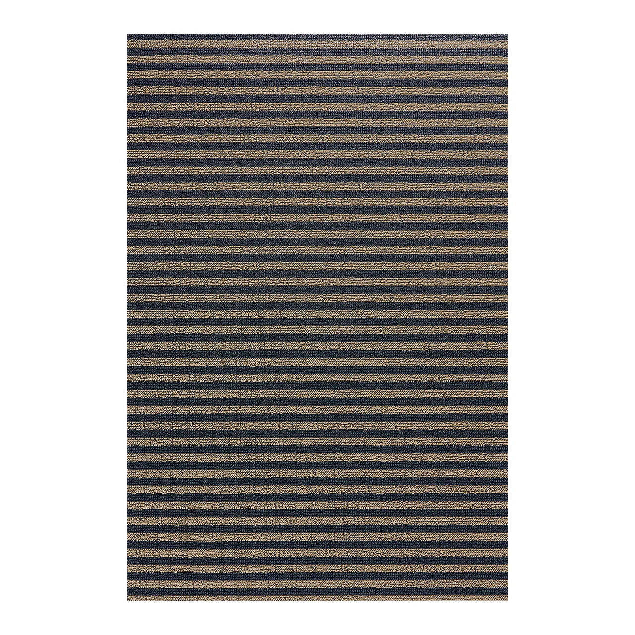 Breton Stripe Shag Utility in Coast - 24 x 36