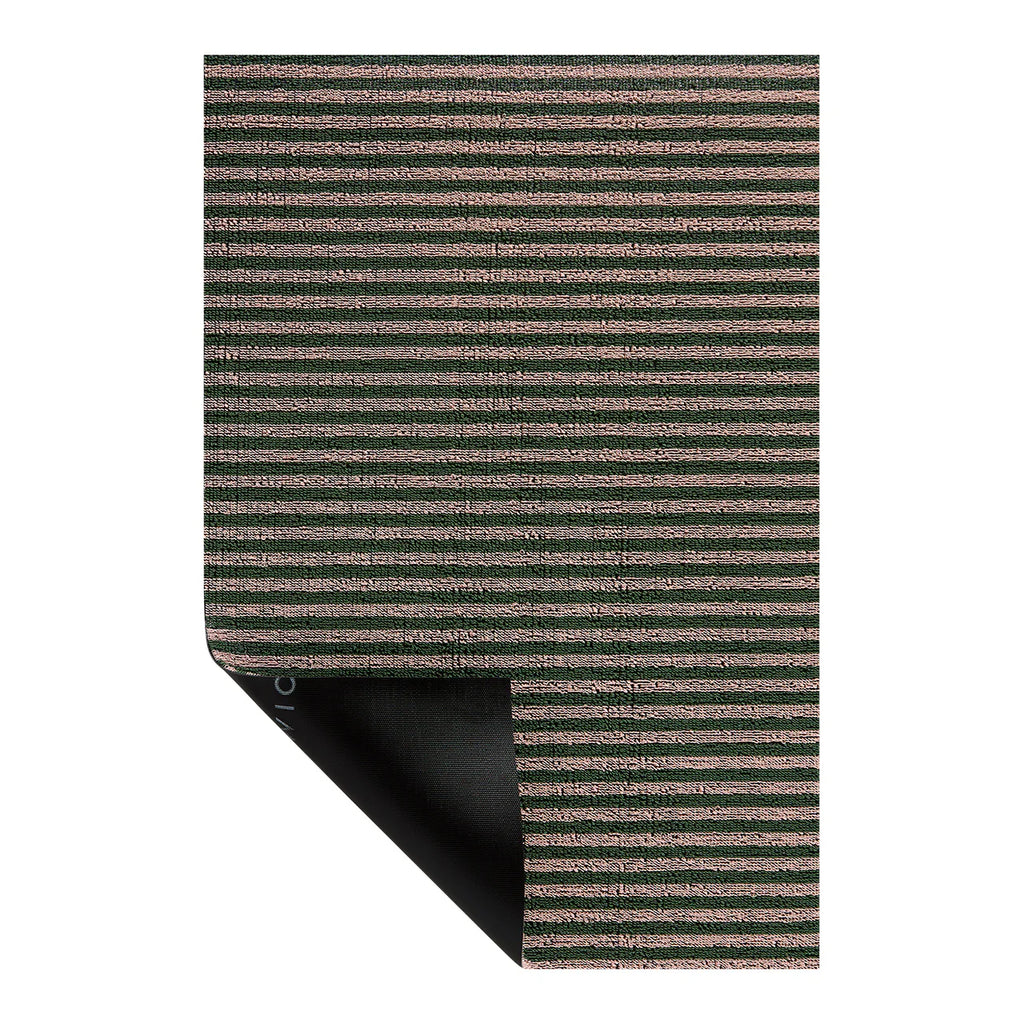 Breton Stripe Shag Utility in Coast - 24 x 36