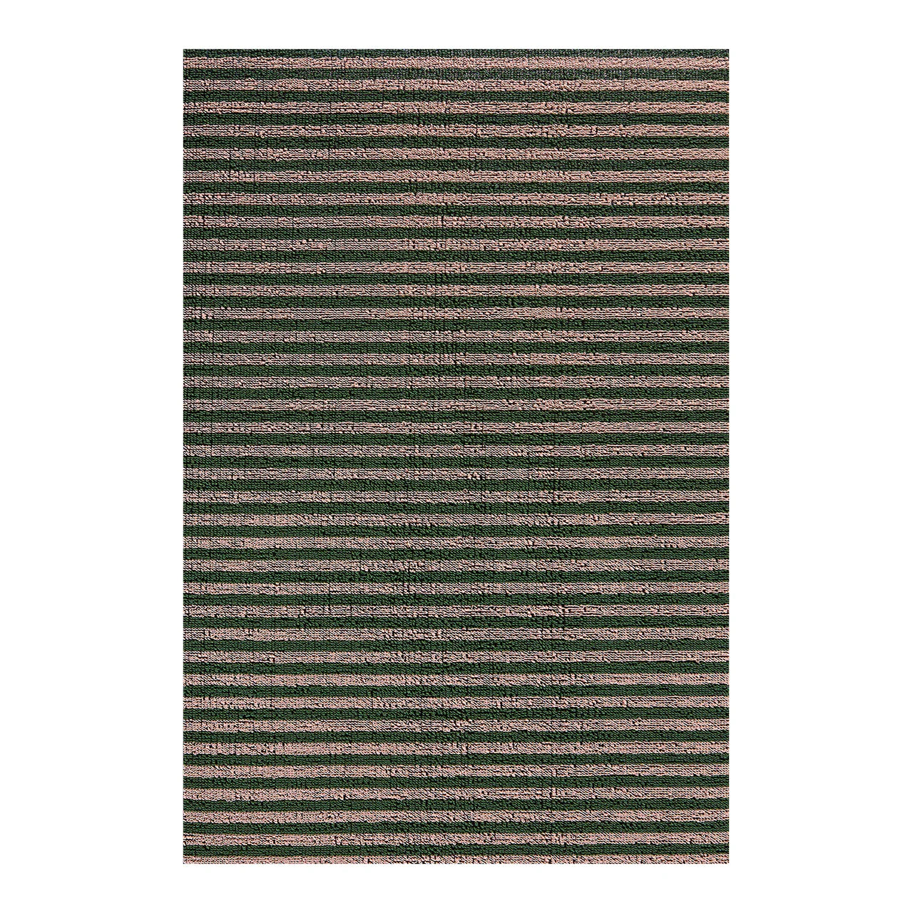 Breton Stripe Shag Mat in Malibu - 24 x 36