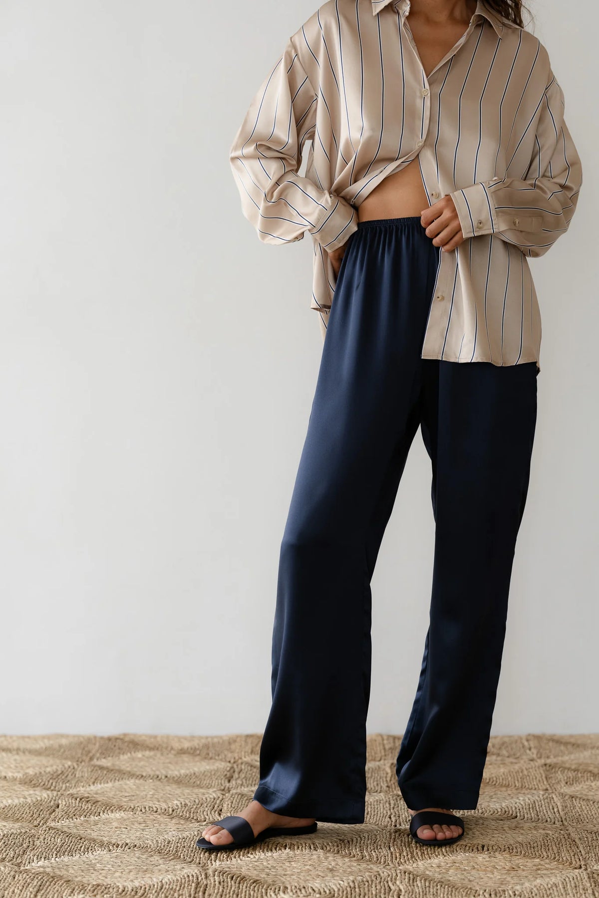 Silk Simple Pant
