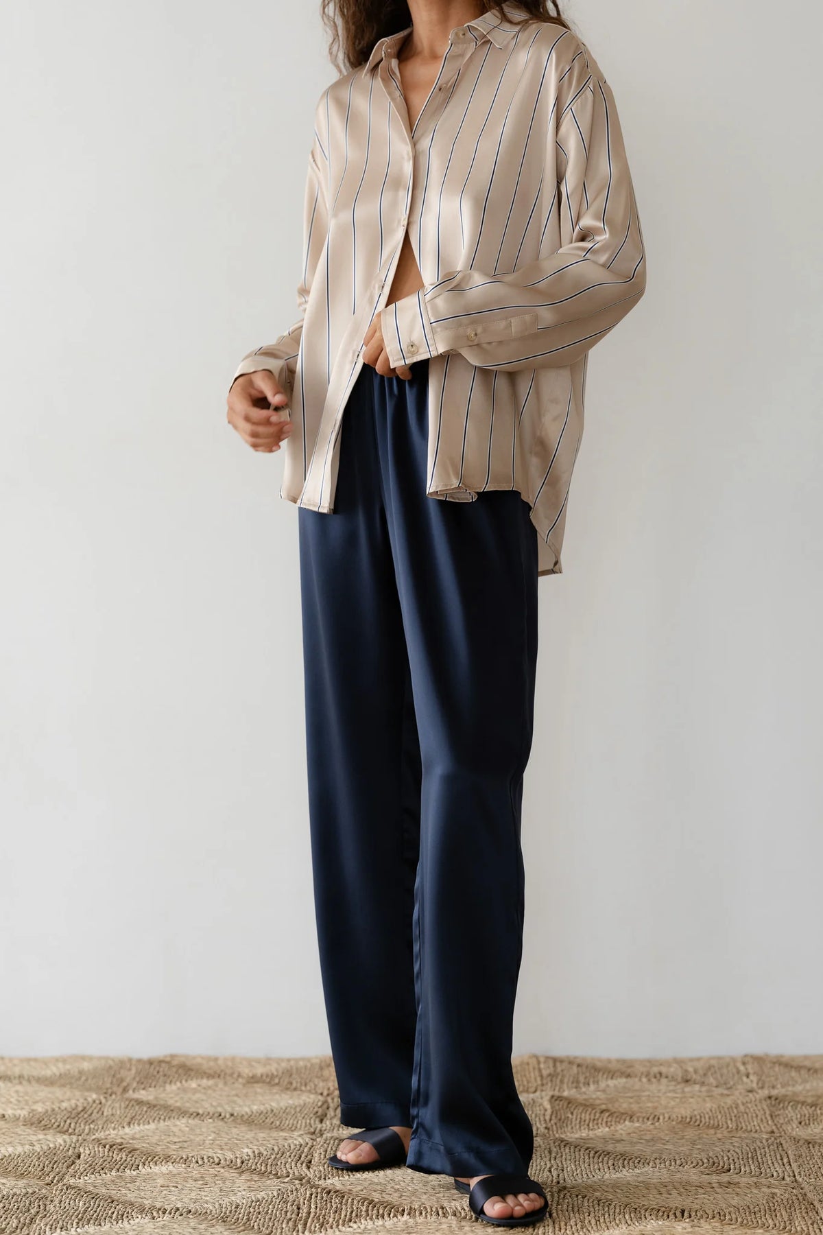 Silk Simple Pant