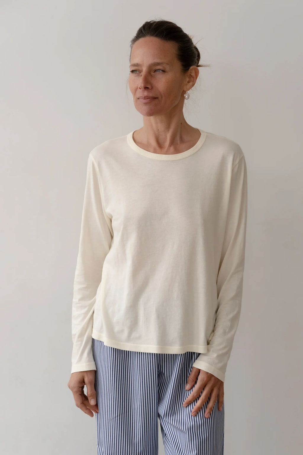 The Jersey Long Sleeve - Cream