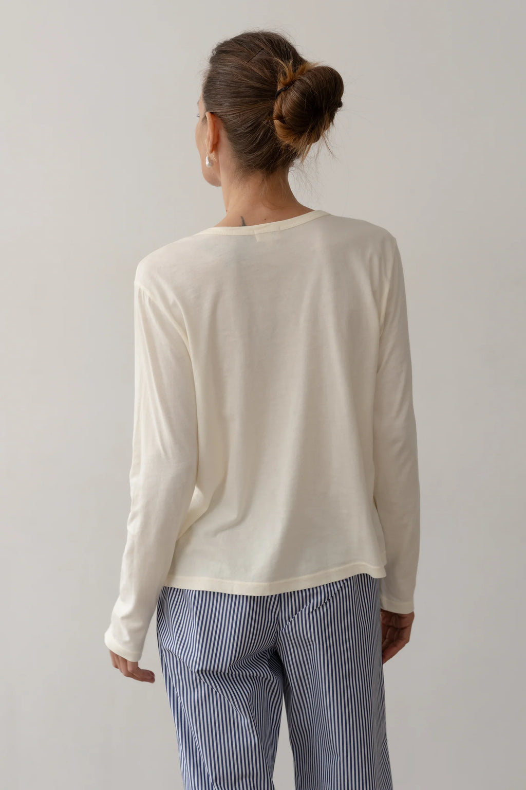 The Jersey Long Sleeve - Cream