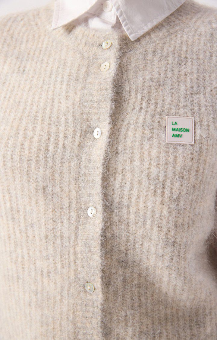 East Cardigan Vest - Powder Snow