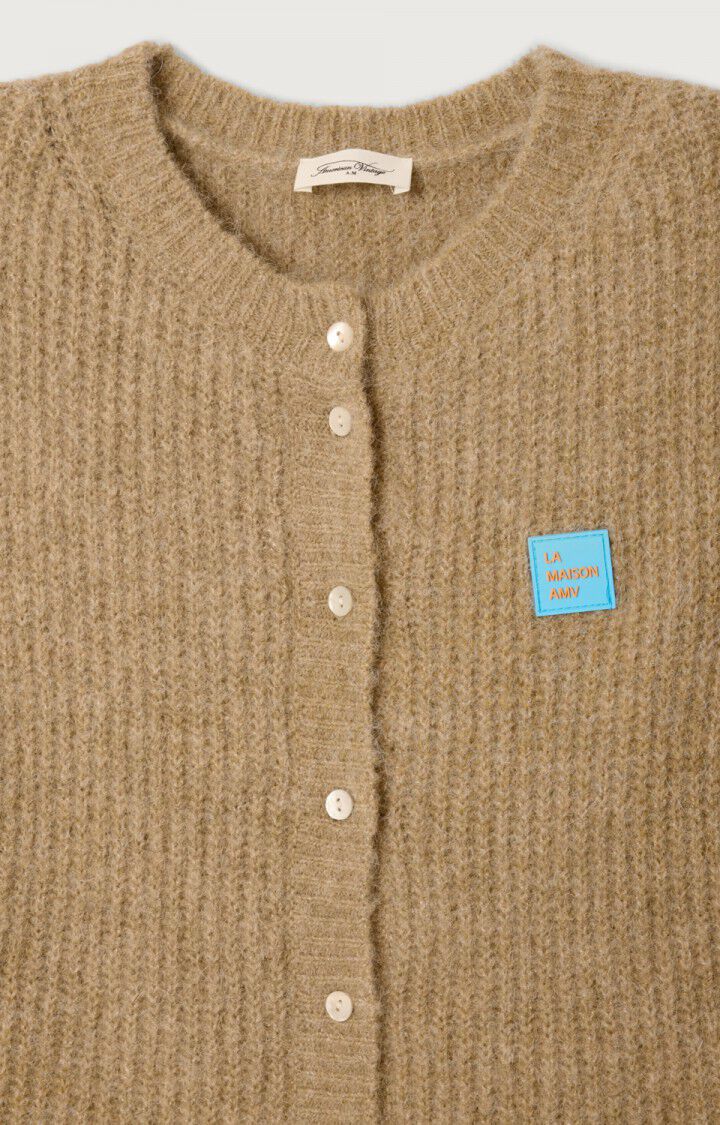 East Cardigan Vest - Sand