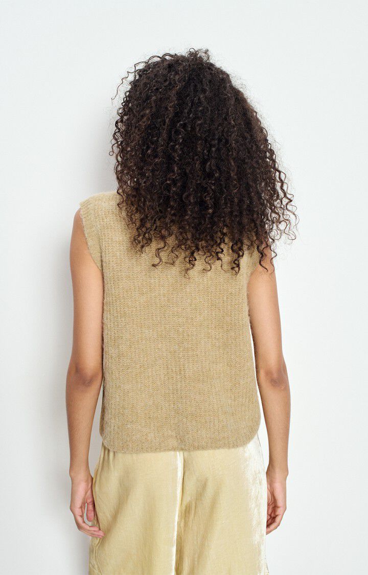 East Cardigan Vest - Sand