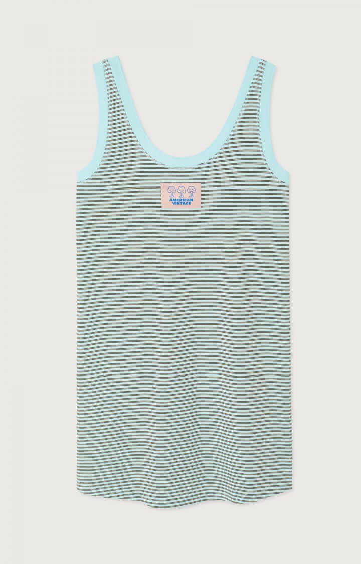 Gixy Dress - Sky Stripes