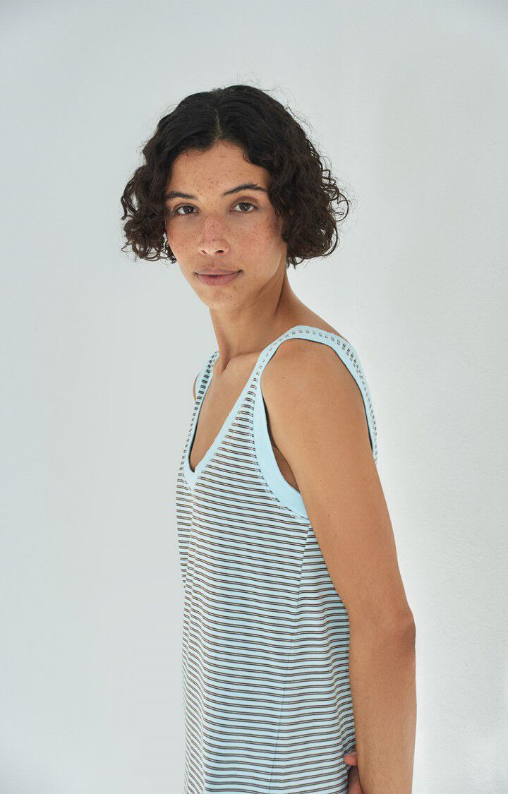 Gixy Dress - Sky Stripes