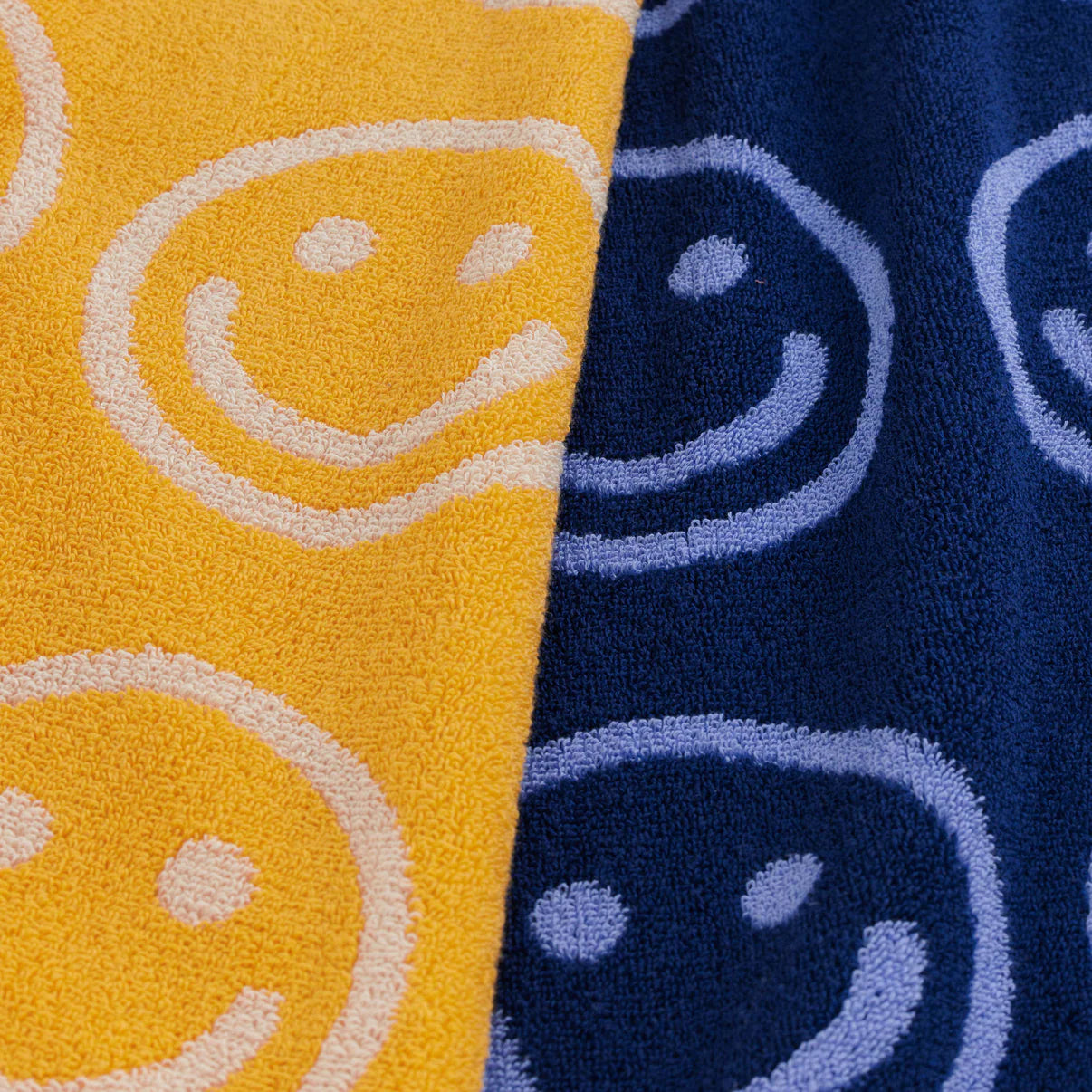 Hand Towel Set of 2 - Happy Blue Marigold