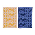 Hand Towel Set of 2 - Happy Blue Marigold