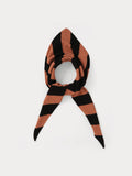 Large Stripe Triangle - Black & Iron Oxide