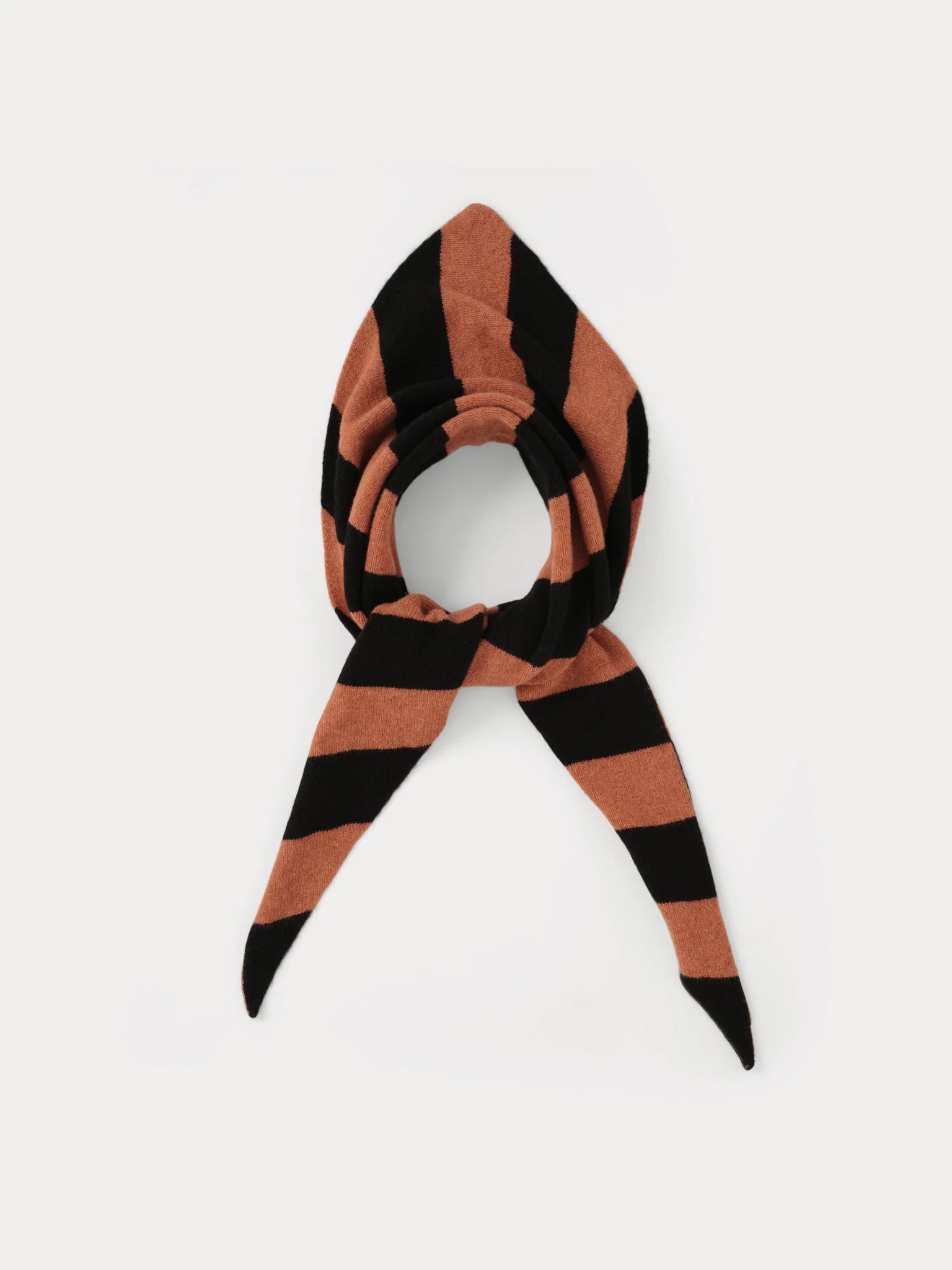 Large Stripe Triangle - Black & Iron Oxide