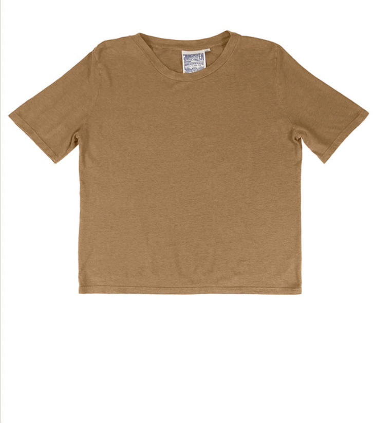 Silverlake Cropped Tee - Coyote