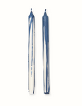 Dryp Candles Set of 2 Deep Blue