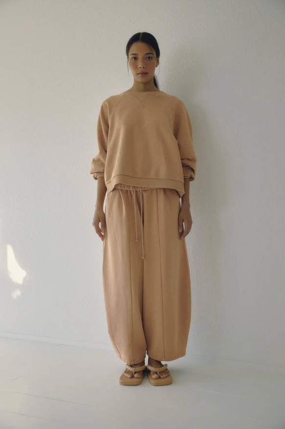 The Barrel Sweat Pant - Sand