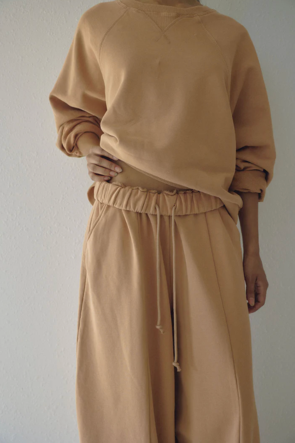 The Barrel Sweat Pant - Sand