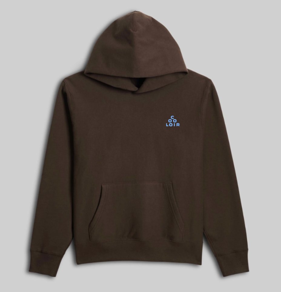 Cooloir Hoodie - Chocolate Brown